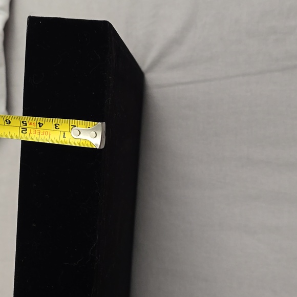 Black Velvet Jewelry Organizer NEW - Picture 3 of 6